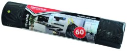 Worki na śmieci domowe z taśmą , super mocne (LDPE), 60l, 10szt., czarne, typu OFFICE PRODUCTS 22023222-05 Office Product