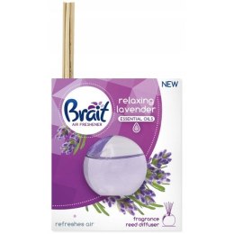 BRAIT Odświeżacz pachnące patyczki 40ml RELAXING LAVENDER 13619 Brait