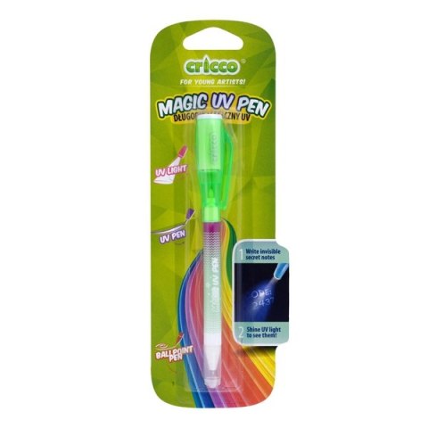 Długopis magiczny CRICCO INVISIBLE UV1 BLISTER CR275 Cricco