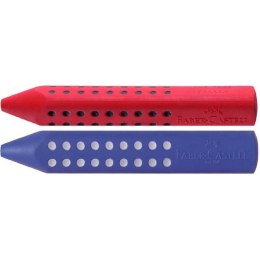 GUMKA GRIP 2001 NIEBIESKA/CZERWONA FABER-CASTELL (X) Faber-Castell