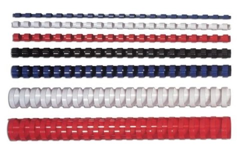 Grzbiety plastikowe 25mm czarne 53485 (50) FELLOWES Fellowes