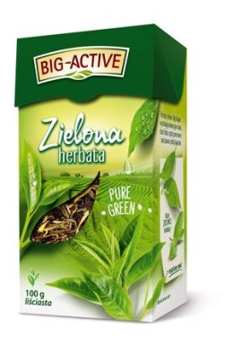 Herbata BIG-ACTIVE zielona PURE liściasta 100g Big-Active