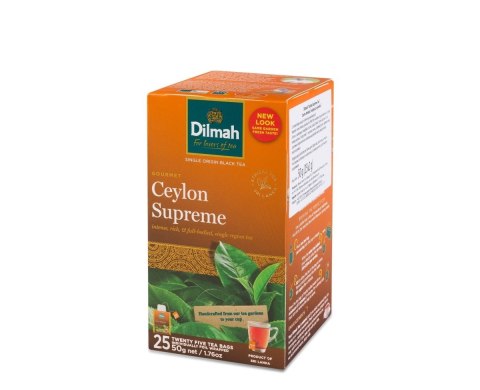 Herbata DILMAH Ceylon Supreme 25 kopert Dilmah