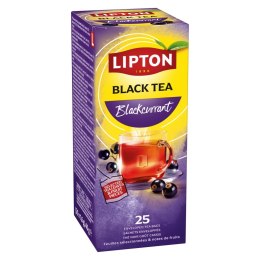 Herbata LIPTON Feel Good Selection, Refresh, czarna porzeczka, (25 kopert fol.) Lipton