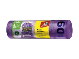 JAN NIEZBĘDNY Worki na śmieci magnum flex z taśmą 60l 8szt. lawendowe SA-JN-349510 Jan Niezbędny