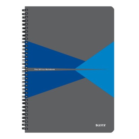 Kołonotatnik Office PP A4, w kratkę, niebieski 44951035 Leitz