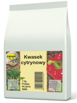 Kwasek cytrynowy w proszku 1kg CARUM Carum