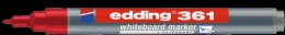 Marker EDDING 1mm do tablic okrągła końcówka czerwony 361/002/CZ Edding