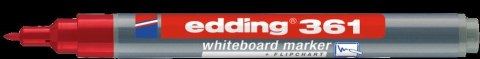 Marker EDDING 1mm do tablic okrągła końcówka czerwony 361/002/CZ Edding