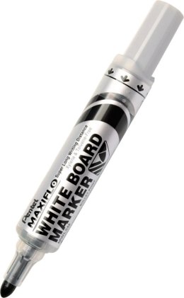 Marker do tablic suchościeralny gruby Maxiflo Pentel MWL5W czarny MWL5W-AX suchościeralny . Pentel