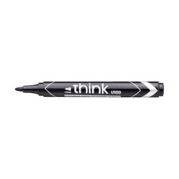 Marker permanentny okrągły 1,5 mm, czarny, EU10020, Deli. Deli