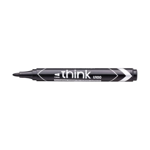 Marker permanentny okrągły 1,5 mm, czarny, EU10020, Deli. Deli