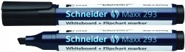 Marker suchościeralny Maxx 293 czarny ścięta końcówka SCHNEIDER 129301 Schneider
