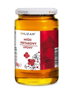 Miód Nektarowy Lipowy Huzar 1kg Huzar