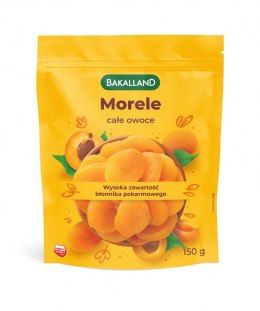 Morele suszone całe owoce 150g BAKALLAND Bakalland