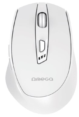 Mysz bezprzewodowa OMEGA MOUSE recharegable usb-c biała OMC529RWW PLATINET Platinet