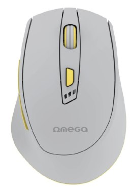 Mysz bezprzewodowa OMEGA MOUSE recharegable usb-c szara OMC529RWGL PLATINET Platinet