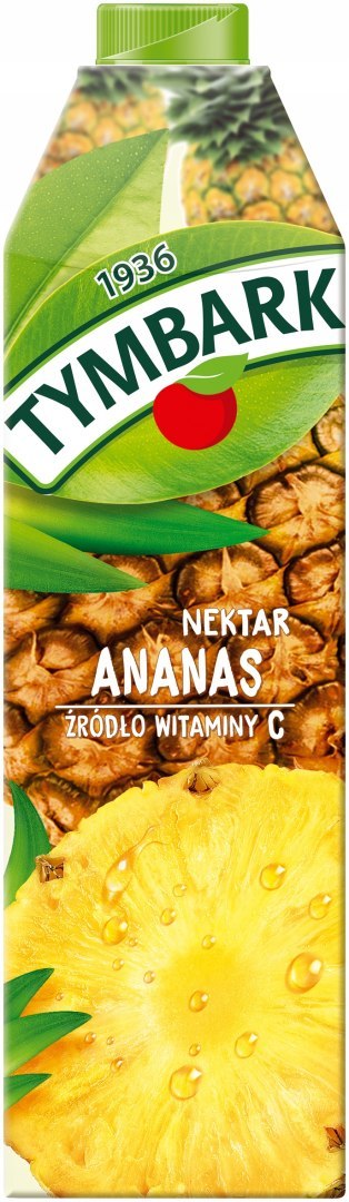 Nektar TYMBARK Ananas 1L KARTON Tymbark