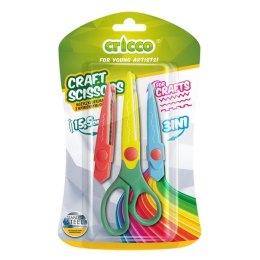 Nożyczki CRICCO dekoracyjne CRAFT z wymiennymi ostrzami CR435 Cricco