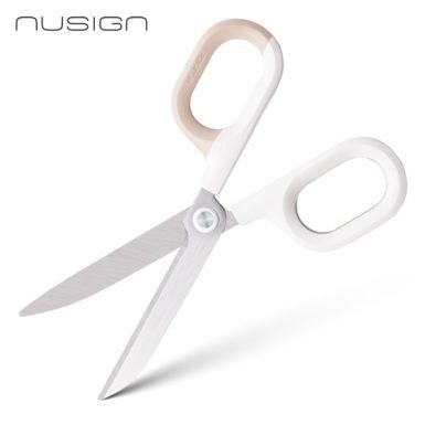 Nożyczki Comfort Nusign ENS056, 14,5 cm, białe ENS056-WH Deli Deli