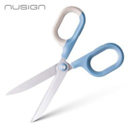 Nożyczki Comfort Nusign ENS056, 14,5 cm, niebieskie ENS056-BL Deli Deli