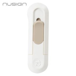 Nożyk biurowy mini, Nusign ENS065, ostrze łamane 12mm, biały ENS065-WH Deli Deli