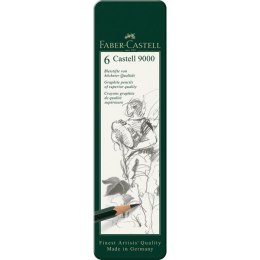 Ołówek CASSTELL 9000 6szt. FC119063 Faber-Castell