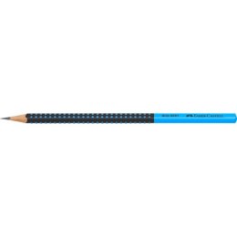 Ołówek GRIP 2001 TWO TONE CZARNY/NIEBIESKI Faber-Castell 517010 FC Faber-Castell