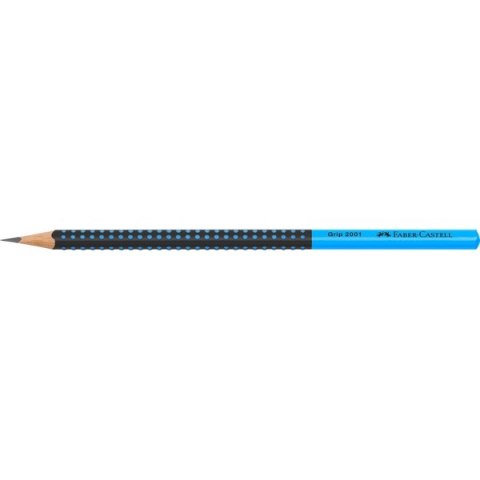 Ołówek GRIP 2001 TWO TONE CZARNY/NIEBIESKI Faber-Castell 517010 FC Faber-Castell