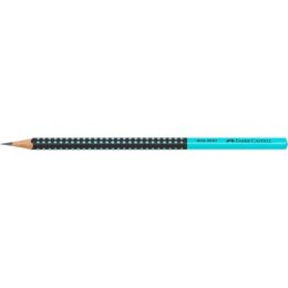 Ołówek GRIP 2001 TWO TONE CZARNY/TURKUSOWY Faber-Castell 517012 FC Faber-Castell