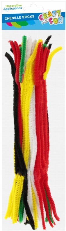 Druciki kreatywne powlekane mix kolorów 50 sztuk 244598/291065 Starpak/CraftWithFun