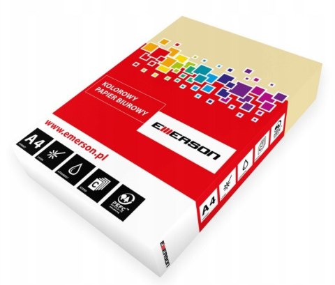Papier xero A4 120g kremowy EMERSON TROPHEE 250ark xca41203 1203PC Emerson