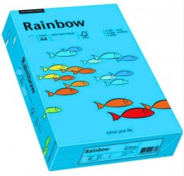 Papier xero kolorowy A4 160g 250 ark. RAINBOW R87 niebieski 88042747 Rainbow