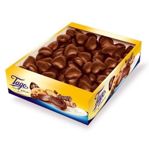 Piernikowe serca w polewie czekoladowej TAGO 2,5kg Tago