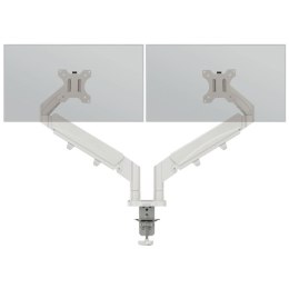 Podwójne ramię Leitz Ergo do monitora, jasnoszare 65370085 Leitz