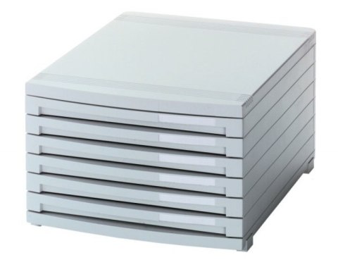 Pojemnik HAN Contur A4+ 6 szuflad otwartych szary HN1506011-13 HAN