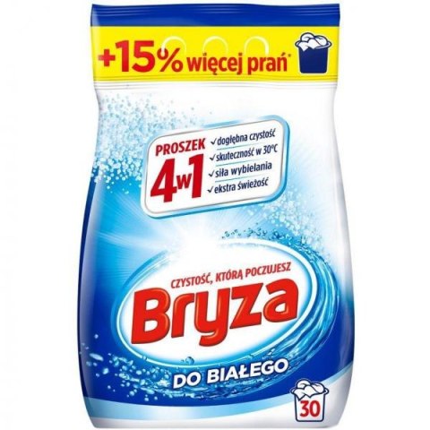 Proszek do prania BRYZA 1.95kg do białego 21616 Bryza