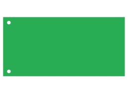 Przekładki kartonowe 1/3 A4 ARO zielone 100sztuk ARO