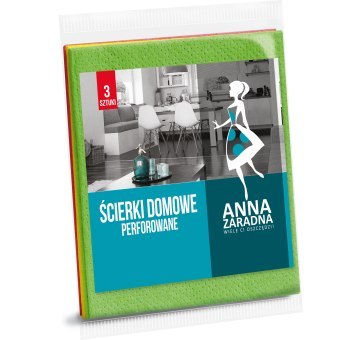 ANNA ZARADNA Ściereczki jak bawełna , 5szt., mix, ST-AZ-013784 Anna Zaradna