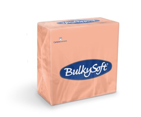 Serwetki 2W 33x33 1/4 łososiowy A100 32061 BulkySoft Bulky soft