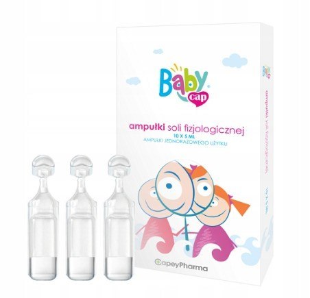 Sól fizjologiczna NaCL 0.9% 10 amp. x 5ml Polovis 3M