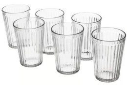 Szklanka, szkło bezbarwne, 310ml 6 szt./op. VARDAGEN Noname