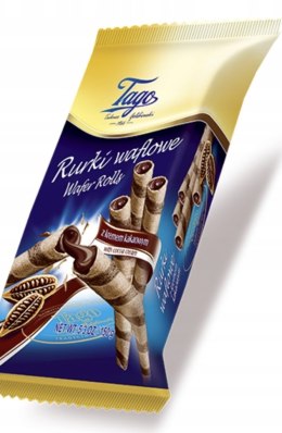 TAGO Rurka waflowa z kremem kakaowym 150 g Milka