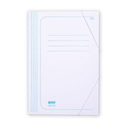 Teczka na gumkę biała A4 biały 320-350g [mm:] 320x220 Bigo (25 sztuk) (0006) 16377 Titanum