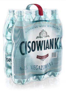 Woda CISOWIANKA 1.5l niegazowana zgrzewka 6 szt. KAUCJA Cisowianka