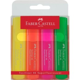 Zakreślacz 1546 ETUI 4szt FC154604 Faber-Castell