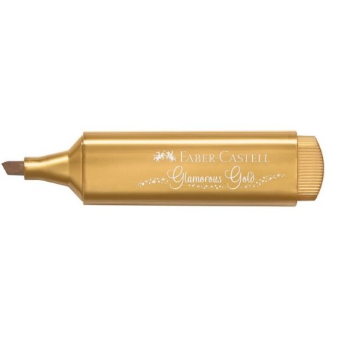 Zakreślacz 1546 metaliczny złoty Faber-Castell 154650 FC Faber-Castell