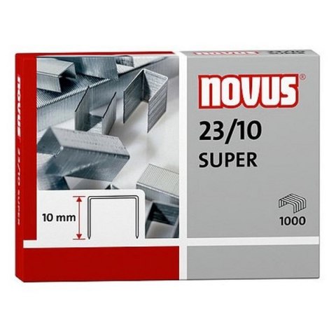 Zszywki 23/10 SUPER 1000 NOVUS 042-0531 NO Novus