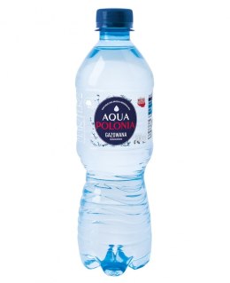 BEZ KAUCJI Woda AQUA POLONIA gazowana 0.5L zgrzewka 12 szt. Aqua Polonia