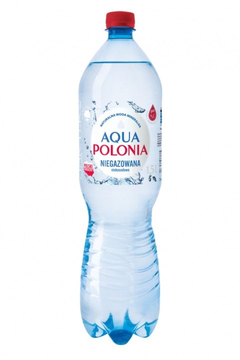 BEZ KAUCJI Woda AQUA POLONIA niegazowana 1.5L zgrzewka 6 szt. Aqua Polonia